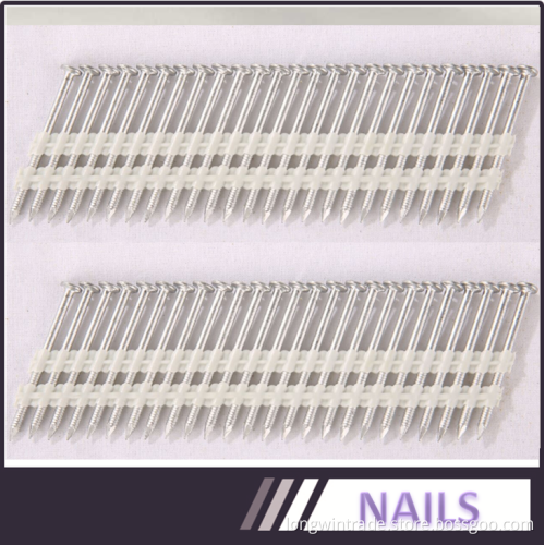 High quality 21-degree plastic strip nails